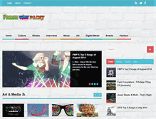 Tablet Screenshot of freshwetpaint.com